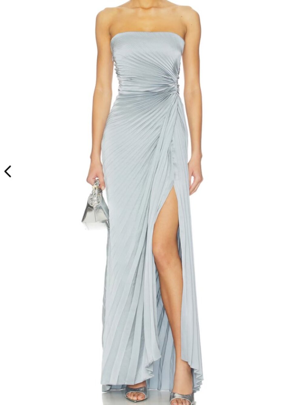 NWT A.L.C. Layla Gown in Steel Blue size 8